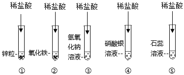 初中化学 实验探究物质的性质或变化规律 某化学兴趣小组为验证酸的通